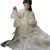 Chinese Traditional Dress Chest-High Dress Fresh and Elegant Embroidery