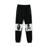 Shark Print Pant Summer Menswear Trend Multicolor Printing Casual Sports Trousers
