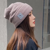 Women's Winter Hats Hat Autumn Winter Fashionable round Face Winter Fleece-Lined Warm