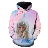 Taylor Swift Merch 3D Digital Printing Men's Hoodies