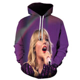 Taylor Swift Merch 3D Digital Printing Men's Hoodies