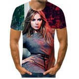 Taylor Swift Merch Men's T-shirt 3D Digital Printing Short Sleeve