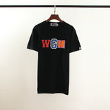 Wgm Shirt Printed round Neck Short Sleeve T-shirt