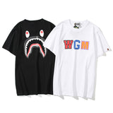 Wgm Shirt Printed round Neck Short Sleeve T-shirt