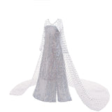 Toddler Girls Sequin Gown Dress Girl Elsa Elsa Dress Frozen 2 Elsa's Princess Dress