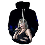 Taylor Swift Merch 3D Digital Printing Men's Hoodies