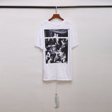 Caravaggio T Shirt Collar Short Sleeve Men and Women Couple T-shirt