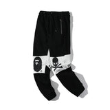 Shark Print Pant Summer Menswear Trend Multicolor Printing Casual Sports Trousers