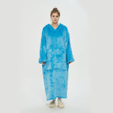 Hoodies Blankets Lazy Blanket Pullover Sweater Thickened Lengthened Fleece Lined Warm Berber Fleece Double Layer