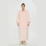 Hoodies Blankets Double-Layer Blanket Sweater for Women Cold Protection in Autumn and Winter Thermal Pajamas