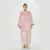 Hoodies Blankets Lazy Blanket Pullover Sweater Thickened Lengthened Fleece Lined Warm Berber Fleece Double Layer