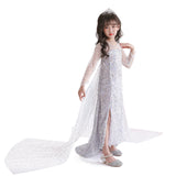 Halloween Frozen Dress Toddler Halloween Girls Frozen Princess Dress Sequins Dress