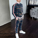 Men Tracksuit Autumn Fashion Slim Men 'S Suit