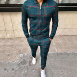 Men Tracksuit Spring And Autumn Fashion Long Sleeve Coat Fashion