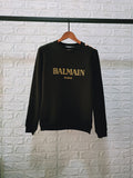 T Shirt Balmain Fall/Winter Pure Cotton Long-Sleeved Sweatshirt