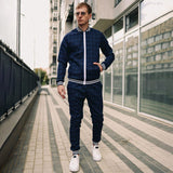 Men Tracksuit Leisure Men 'S Suit Spring And Autumn Coat