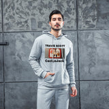 Men Graphic Hoodie Travisscott Cactusjack Male Velvet Padded Hooded Sweatshirt
