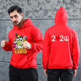Men Graphic Hoodie Autumn and Winter Long Sleeve Men's Printed Cotton Hooded Men's Sweater Casual Men's Clothing