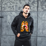 Men Graphic Hoodie Fashion Men's and Women's Trendy Hoodie Men's Printed Sports Sweater