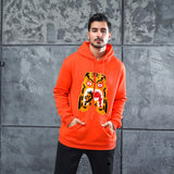 Men Graphic Hoodie Fashion Men's and Women's Trendy Hoodie Men's Printed Sports Sweater