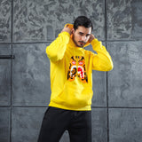 Men Graphic Hoodie Fashion Men's and Women's Trendy Hoodie Men's Printed Sports Sweater