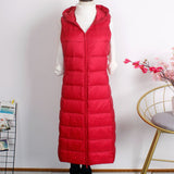 Women Winter Coats Puffer Jacket Down Coat Autumn and Winter Down Jacket Plus Lightweight Slim-Fit White Duck Down Warm