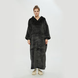 Hoodies Blankets Lazy Blanket Pullover Sweater Thickened Lengthened Fleece Lined Warm Berber Fleece Double Layer