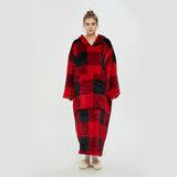 Hoodies Blankets Lazy Blanket Pullover Sweater Thickened Lengthened Fleece Lined Warm Berber Fleece Double Layer