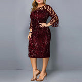 Nina Parker Black Dress plus Size Dress