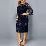 Nina Parker Black Dress plus Size Dress