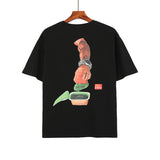 Cactus Jack McDonalds Shirt Travis Scott Cactus Jack Short Sleeve T-shirt Loose