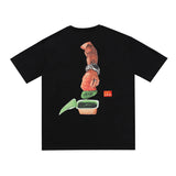 Cactus Jack McDonalds Shirt Travis Scott Cactus Jack Short Sleeve T-shirt Loose