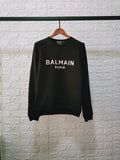 T Shirt Balmain Fall/Winter Pure Cotton Long-Sleeved Sweatshirt