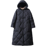 Women Winter Coats Puffer Jacket Down Coat Vintage Down Jacket Women Winter Hooded White Duck Down Warm