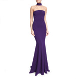 Formal Dresses & Gowns Long Dress Wholesale Fashion Fishtail Halter Evening Dress