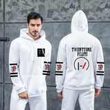 Men Graphic Hoodie Bag Casual Men's Women's Hoodie Brushed Hoody