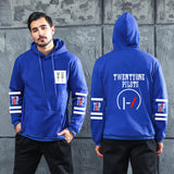 Men Graphic Hoodie Bag Casual Men's Women's Hoodie Brushed Hoody