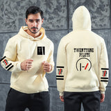 Men Graphic Hoodie Bag Casual Men's Women's Hoodie Brushed Hoody