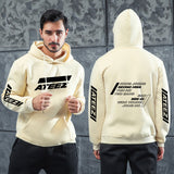 Men Graphic Hoodie Ateez Loose Men's and Women's Printed Hooded Fleece Lined Sweater