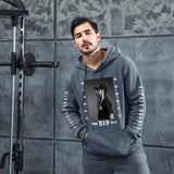 Men Graphic Hoodie Singer Trendy Men and Women Velvet Padded Hooded Sweatshirt