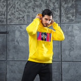 Men Graphic Hoodie Singer Trendy Men And Women Velvet Padded Hooded Sweatshirt