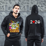 Men Graphic Hoodie Autumn and Winter Long Sleeve Men's Printed Cotton Hooded Men's Sweater Casual Men's Clothing