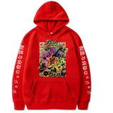 Jojo'S Bizarre Adventure Clothing Printed Hoodie