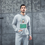 Men Graphic Hoodie Fashion Casual Men and Women Velvet Padded Hooded Sweatshirt