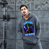 Men Graphic Hoodie Fashion Casual Men and Women Velvet Padded Hooded Sweatshirt