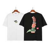 Cactus Jack McDonalds Shirt Travis Scott Cactus Jack Short Sleeve T-shirt Loose