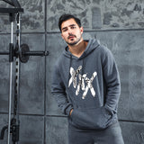 Men Graphic Hoodie Tentacion Rapper Trend Memorial Velvet Padded Hooded Sweatshirt