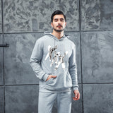 Men Graphic Hoodie Tentacion Rapper Trend Memorial Velvet Padded Hooded Sweatshirt