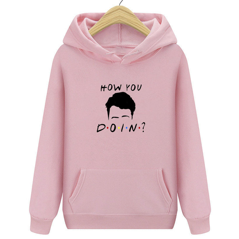 Friends Joey Hoodie Hoodie Hooded Sweater Loose Autumn Men and Women