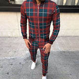 Men Tracksuit Spring And Autumn Fashion Long Sleeve Coat Fashion